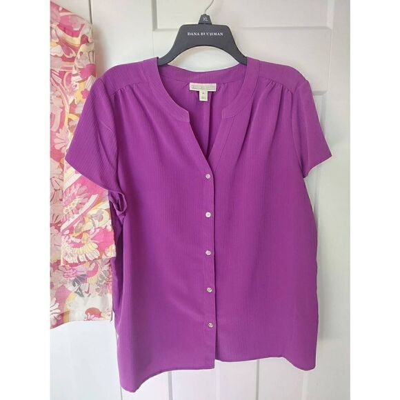 Two top bundle Dana Buchman and Notations Sz XL - Picture 6 of 8